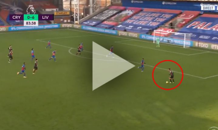 FENOMENALNY gol Salaha na 7-0 z Crystal Palace! [VIDEO]